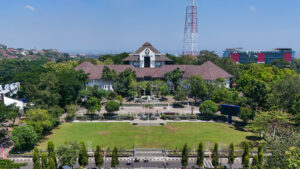 Foto Widya Puraya Universitas Diponegoro diambil dari drone